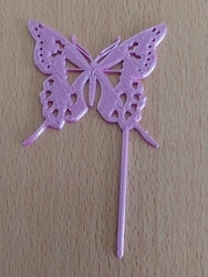 Zápich růžový - Motýl 