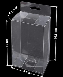 Krabička - Průhledná 8 x 12 x 5 cm