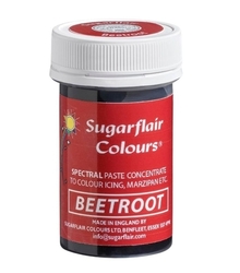 Barva gelová Sugarflair - Červená / Beetroot
