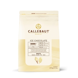 Belgická čokoláda Callebaut - ICE Chocolate BÍLÁ 2,5 Kg