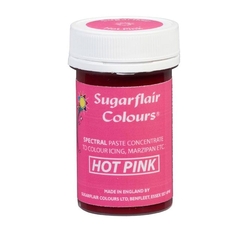 Barva gelová Sugarflair - Růžová / HOT PINK 