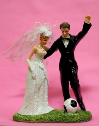 Svatební figurka -Fotbalista