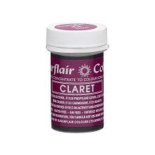 Barva gelová Sugarflair - Bordó / Cleret