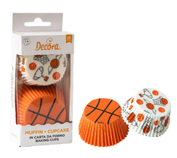 Košíčky na muffiny - Basketball / Decora 