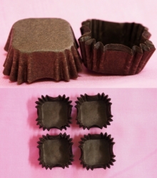 Cukrářské košíčky - Čtvercové 2,5 cm