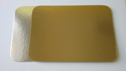 Podložka zlatá OBDELNÍK - 36 x 26 cm
