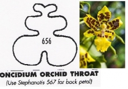 Vykrajovátko - orchidei (tinkertech oncidium)