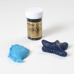 Barva gelová Sugarflair - Královská modrá / ROYAL BLUE
