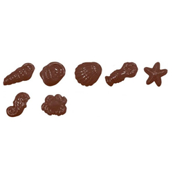 Plastová forma (na čokoládu) - Mořské plody
