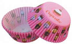 Košíčky na muffiny - CUPCAKE růžové /50 ks