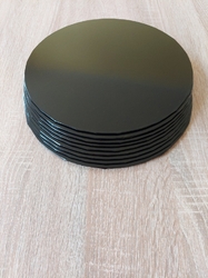 Podložka - ČERNÁ  30 cm /pevná, tvrzená 3 mm  