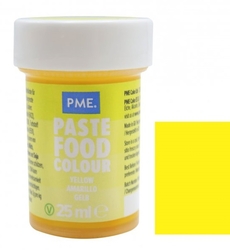 Barva gelová PME - Žlutá / Yellow