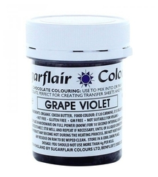 Barva gelová - Fialová / Grape Violet (do čokolády)