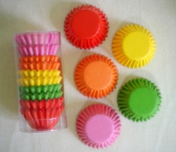 Cukrářské košíčky barevné 25 x 18 mm, 200 ks 