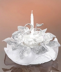 Stříbrná svatba - Číslo 25 se svíčkou