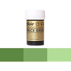 Barva gelová Sugarflair - Smrkově zelená / SPRUCE GREEN 