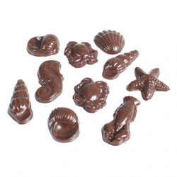 Forma plastová (na čokoládu) - Mořské plody 
