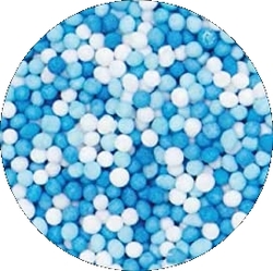 Cukrový máček - Modrý mix 1 kg / Decora 