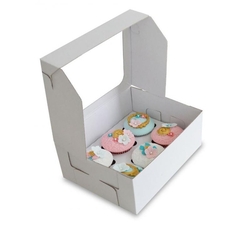 Vložka do krabice na cupcakes - na 6 kusů 