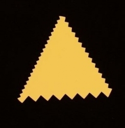 Cukrářská karta - Zubatá trojúhelník