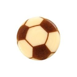 Čokoládová dekorace - Fotbalový míč 9 ks