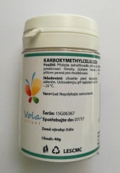 CMC - Karboxymethylcelulóza (zahušťovadlo) /Vola