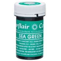Barva gelová Sugarflair - Mořská zelená / SEA GREEN