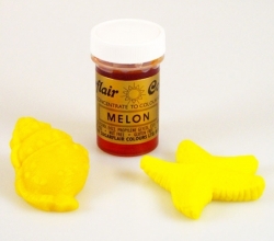 Barva gelová Sugarflair - Žlutá / MELON