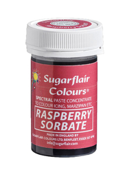 Barva gelová Sugarflair - Růžová - Malinová / Raspberry Sorbate