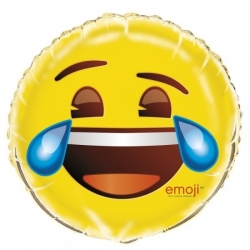 Balónek foliový - Smajlík / Emoji 45 cm