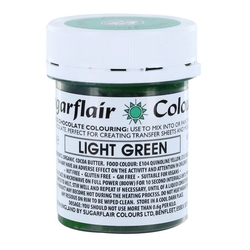 Barva gelová - Světle Zelená / Light Green (do čokolády) 
