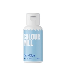 Barva do tuků (čokolády) - Světle modrá (Baby Blue) / Colour Mill