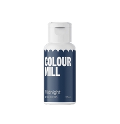 Barva do tuků (čokolády) - Tmavě modrá (Midnight) / Colour Mill 