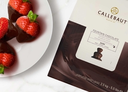 Belgická čokoláda DO FONTÁNY - Callebaut HOŘKÁ / 0,5 kg  