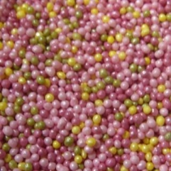 Cukrový máček - Barevný perleťový 250 g