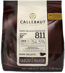 Belgická čokoláda - Callebaut 811 HOŘKÁ 54 % / 400 g