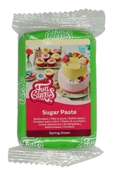 Potahovací a modelovací hmota - Zelená 250 g (Spring Green) /Fun Cakes 