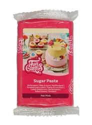 Potahovací a modelovací hmota - Růžová 250 g (Hot Pink) /Fun Cakes 