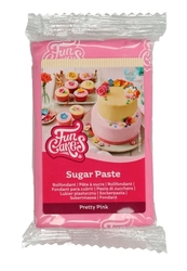Potahovací a modelovací hmota - Růžová zářivá 250 g (Pretty Pink) /Fun Cakes