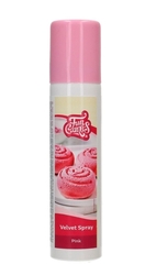 Spray sametový efekt - Růžová / Fun Cakes