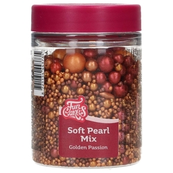 Cukrová dekorace - KULIČKY - Zlatý mix / Golden Passion - 80 g