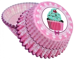 Košíčky na muffiny - Cupcake (růžové) / 50 ks 