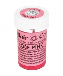 Barva gelová Sugarflair - Růžová růže / ROSE PINK