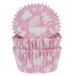 Košíčky na muffiny - Růžové (dětské)