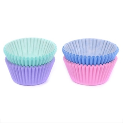 Cukrářské košíčky - Pastelové barevné (3,1 x 2,3 cm) 100 ks