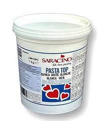 SARACINO TOP PASTE - Potahovací hmota bílá / 1 kg
