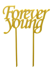 Zápich - Forever young / zářivě zlatá