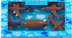 Čokoládová dekorace - LETADLA (sada)