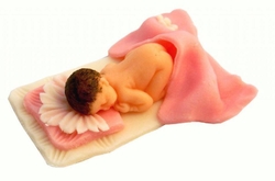 Modelované miminko - Holčička