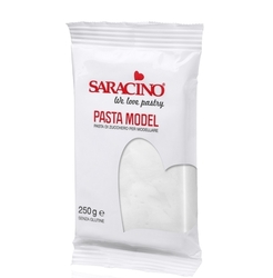 SARACINO - Modelovací hmota BÍLÁ - Pasta model / 250 g